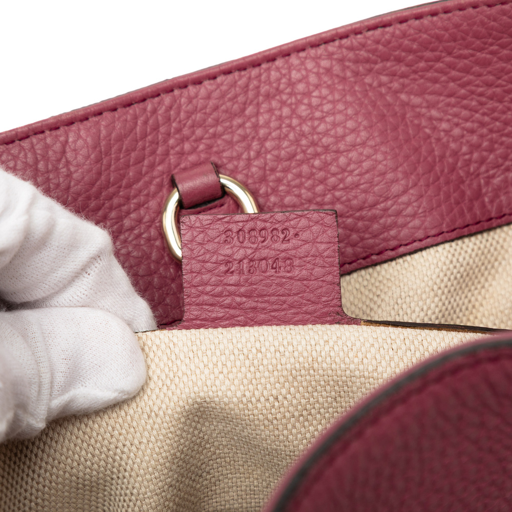 Pre-Loved Gucci Medium Calfskin Soho Chain Tote - Picture 6 of 7